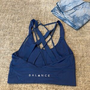 Balance Athletica Strappy Sports Bra size M